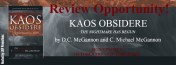 KAOS OBSIDERE Review Opportunity Button
