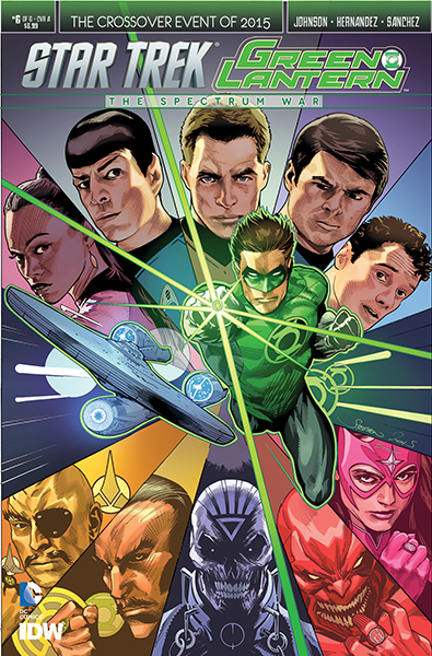 Star Trek and Green Lantern The Spectrum War